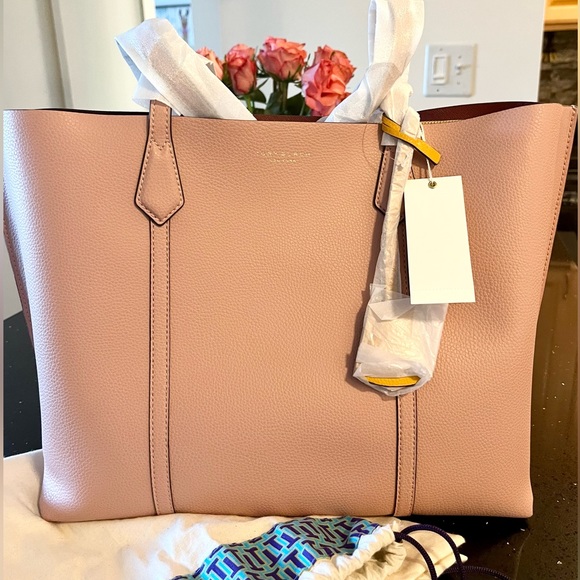 Tory Burch Perry Triple-Compartment Tote - Picture 3 of 8